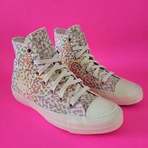 Converse Chuck Taylor Al Star High Women's Floral Print A01594C Size 6